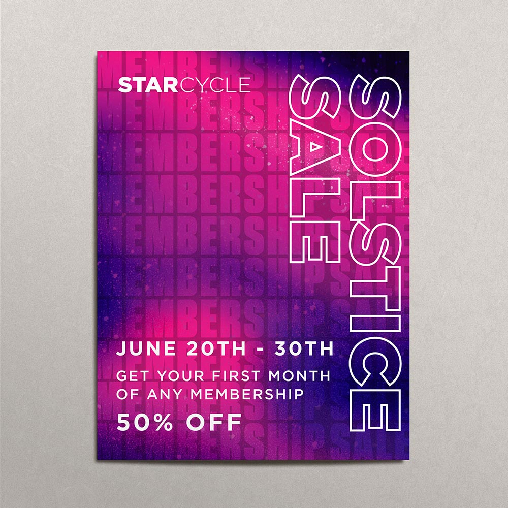 SC Solstice Sale Poster